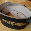 Weider Leather Belt